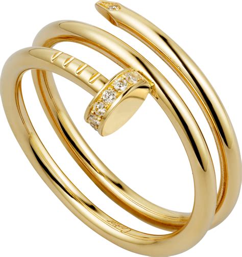 cartier clou ring price|cartier juste un clou rings.